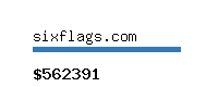 sixflags.com Website value calculator
