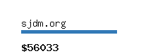 sjdm.org Website value calculator