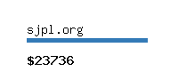 sjpl.org Website value calculator