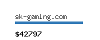 sk-gaming.com Website value calculator