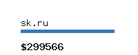 sk.ru Website value calculator