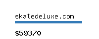 skatedeluxe.com Website value calculator