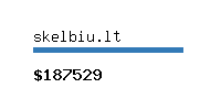 skelbiu.lt Website value calculator