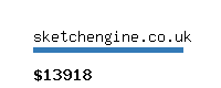 sketchengine.co.uk Website value calculator