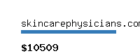 skincarephysicians.com Website value calculator