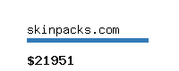 skinpacks.com Website value calculator