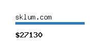 sklum.com Website value calculator