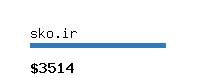 sko.ir Website value calculator