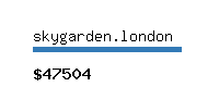 skygarden.london Website value calculator