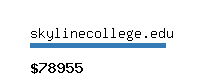 skylinecollege.edu Website value calculator