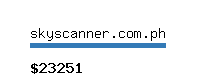 skyscanner.com.ph Website value calculator