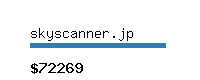 skyscanner.jp Website value calculator