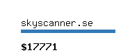 skyscanner.se Website value calculator