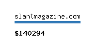 slantmagazine.com Website value calculator