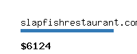 slapfishrestaurant.com Website value calculator