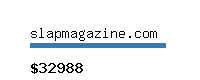 slapmagazine.com Website value calculator