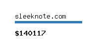 sleeknote.com Website value calculator