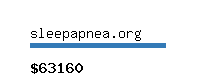 sleepapnea.org Website value calculator