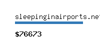 sleepinginairports.net Website value calculator