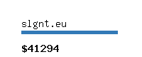 slgnt.eu Website value calculator