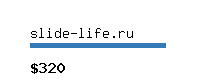 slide-life.ru Website value calculator