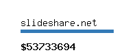 slideshare.net Website value calculator