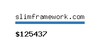 slimframework.com Website value calculator