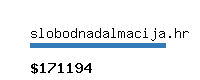 slobodnadalmacija.hr Website value calculator