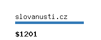 slovanusti.cz Website value calculator