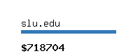 slu.edu Website value calculator