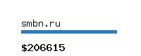 smbn.ru Website value calculator