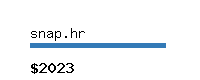 snap.hr Website value calculator