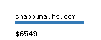 snappymaths.com Website value calculator