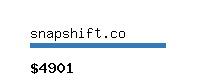 snapshift.co Website value calculator