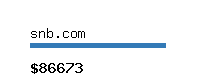 snb.com Website value calculator