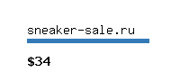 sneaker-sale.ru Website value calculator