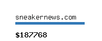 sneakernews.com Website value calculator