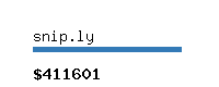 snip.ly Website value calculator
