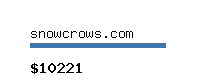 snowcrows.com Website value calculator