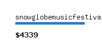 snowglobemusicfestival.com Website value calculator