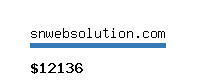 snwebsolution.com Website value calculator