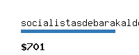 socialistasdebarakaldo.com Website value calculator