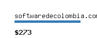 softwaredecolombia.com Website value calculator