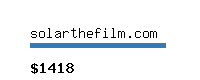 solarthefilm.com Website value calculator