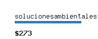 solucionesambientales.net Website value calculator