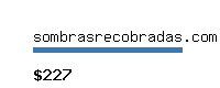 sombrasrecobradas.com Website value calculator