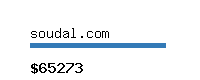 soudal.com Website value calculator