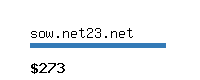 sow.net23.net Website value calculator