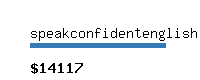 speakconfidentenglish.com Website value calculator