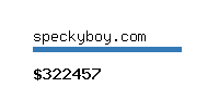 speckyboy.com Website value calculator